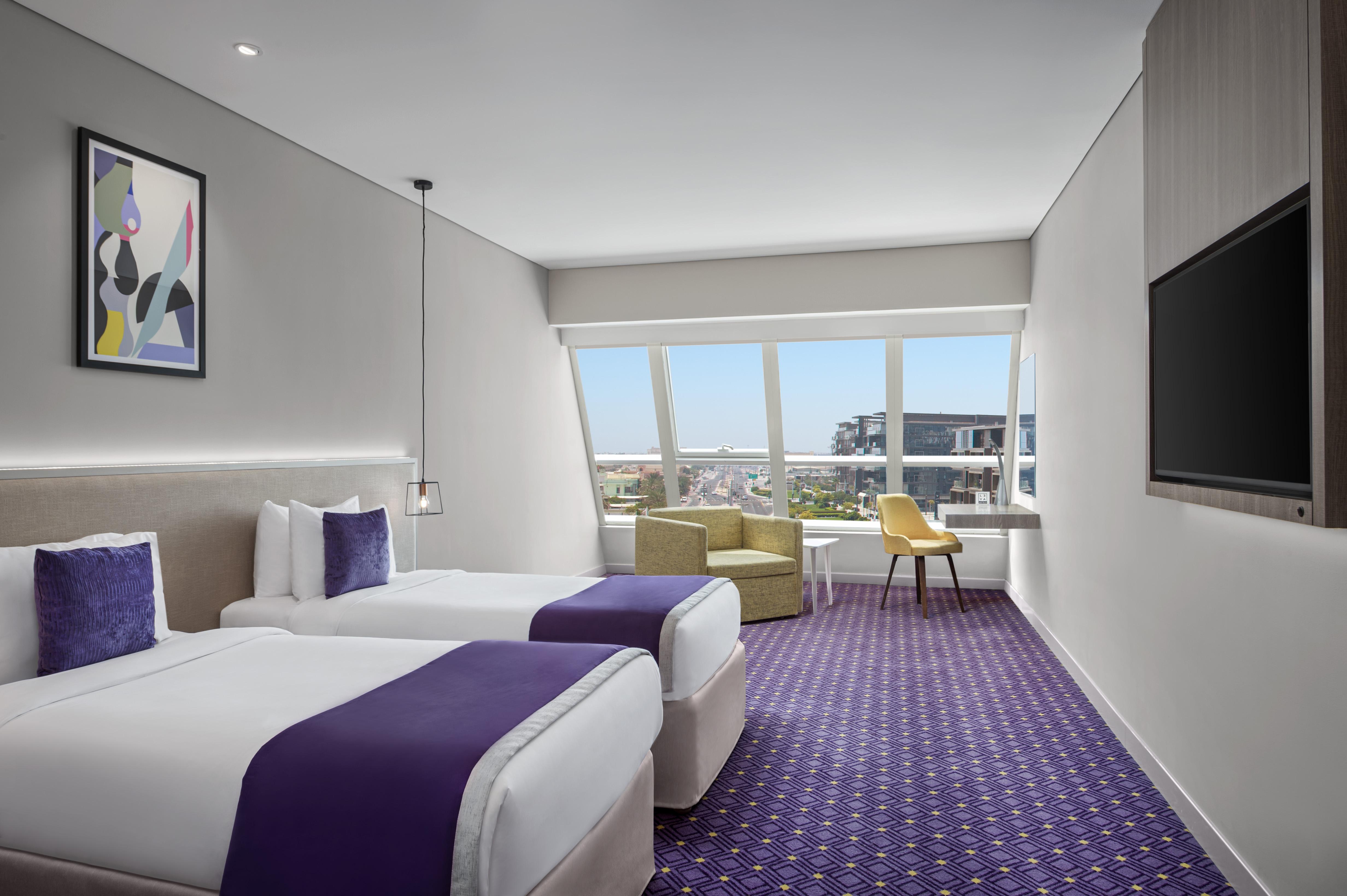 Leva Hotel Mazaya Centre Dubaj Exteriér fotografie