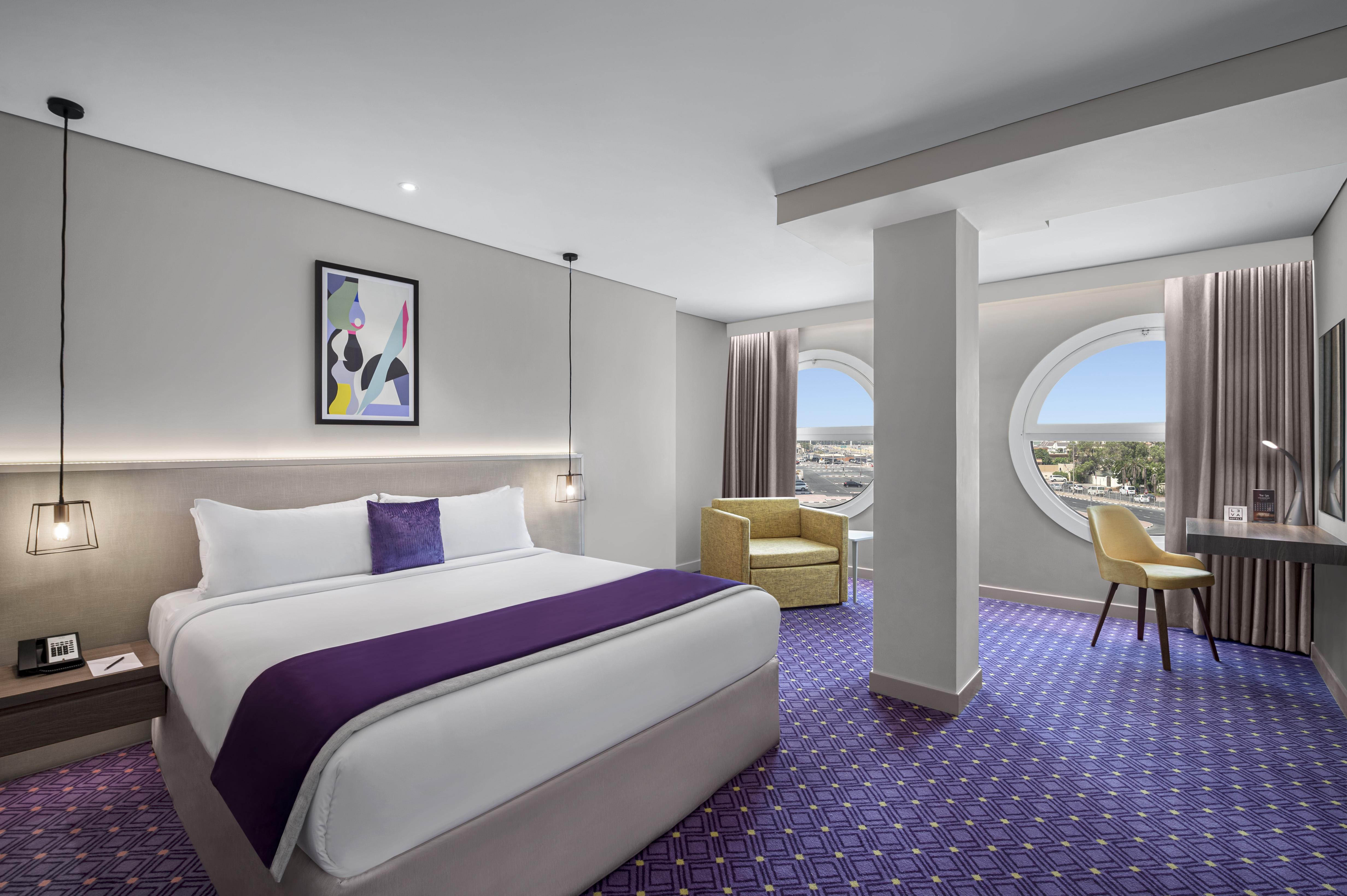 Leva Hotel Mazaya Centre Dubaj Exteriér fotografie
