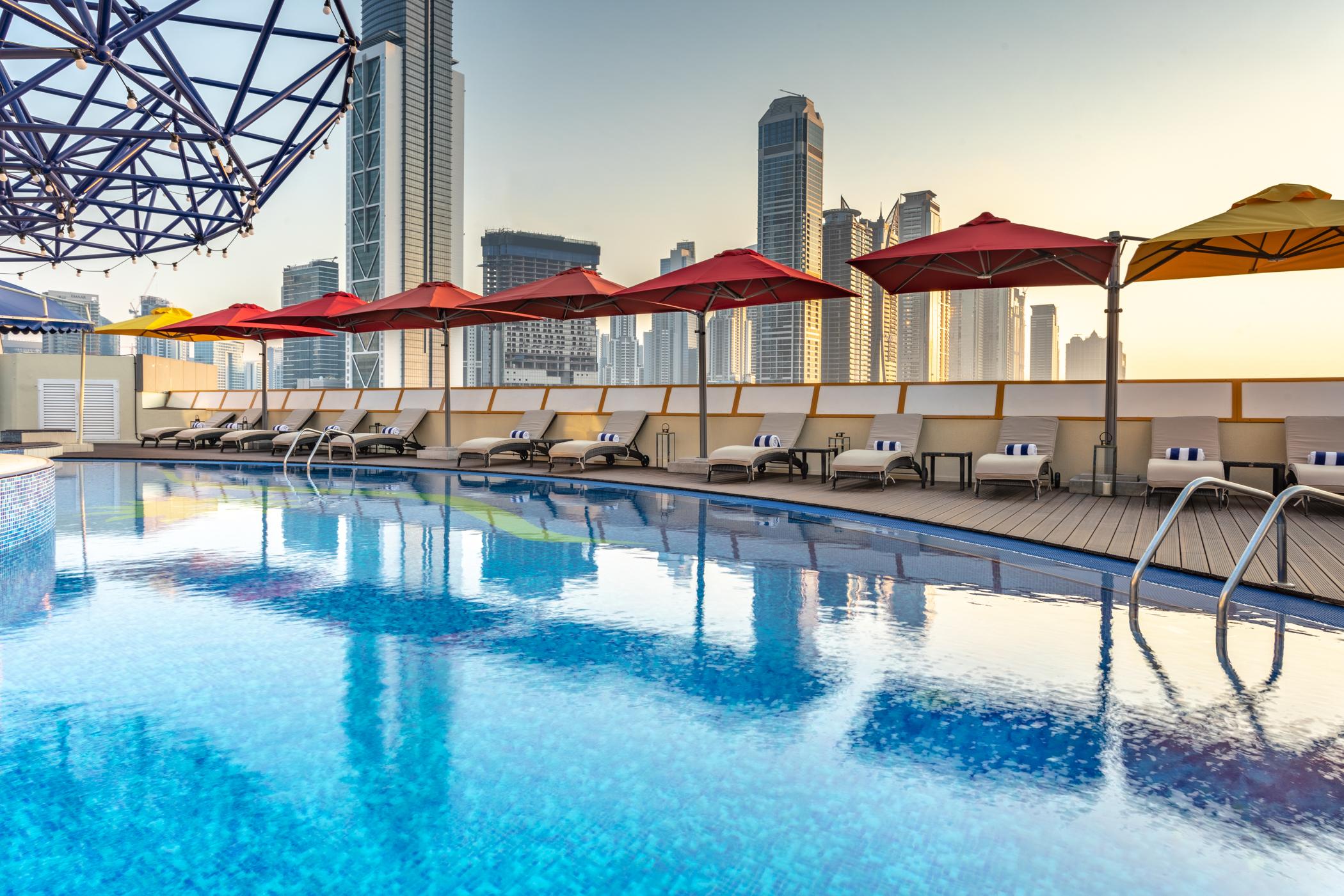 Leva Hotel Mazaya Centre Dubaj Exteriér fotografie