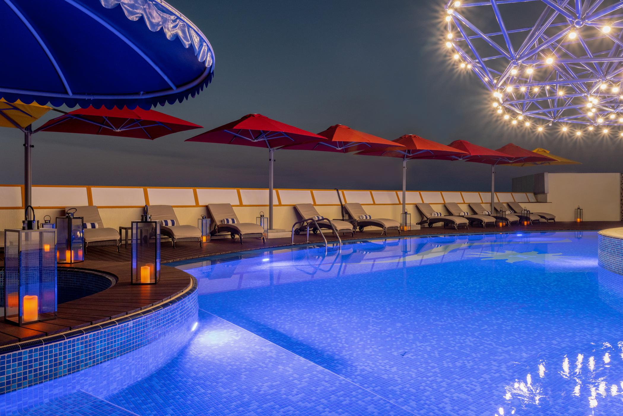 Leva Hotel Mazaya Centre Dubaj Exteriér fotografie