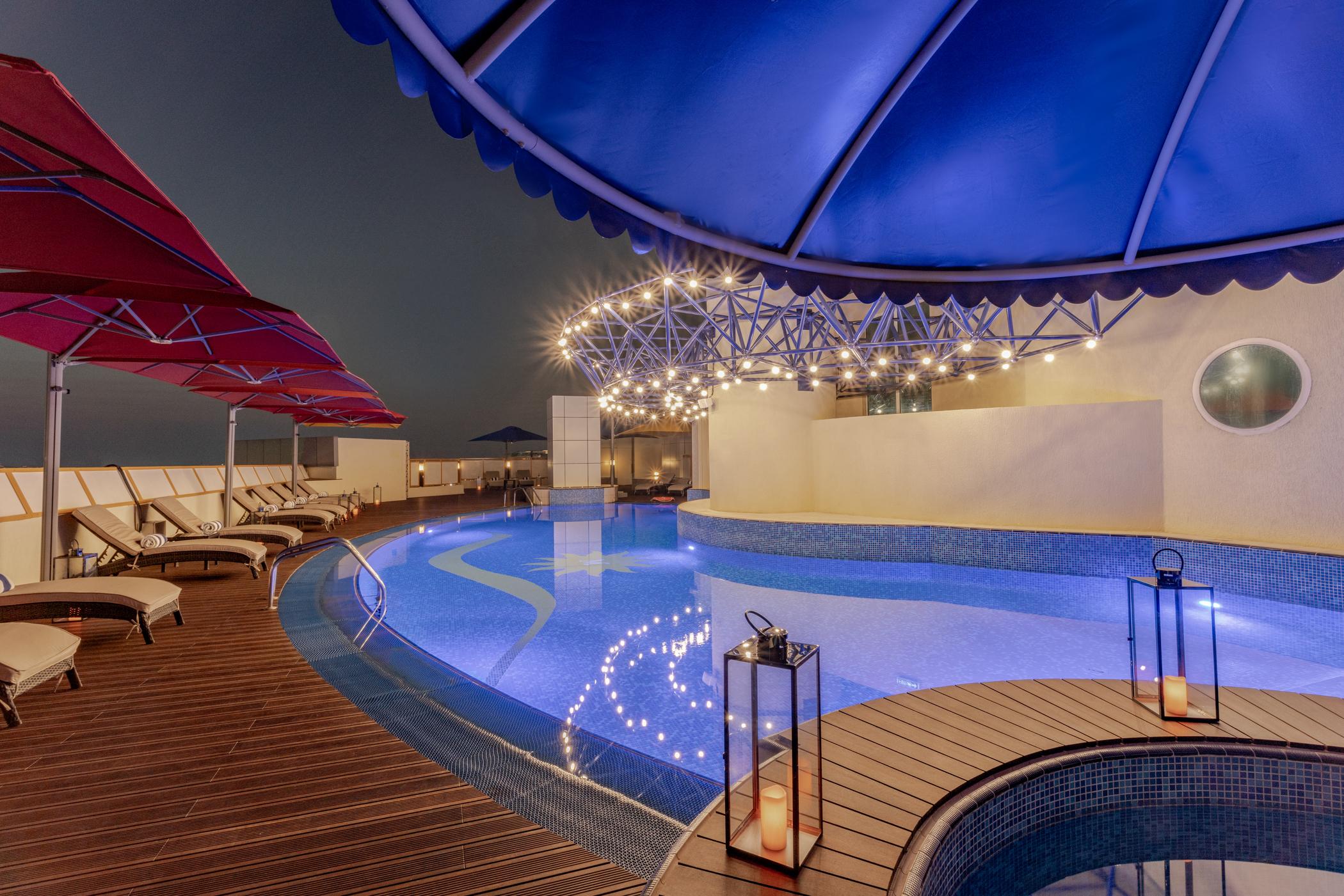Leva Hotel Mazaya Centre Dubaj Exteriér fotografie