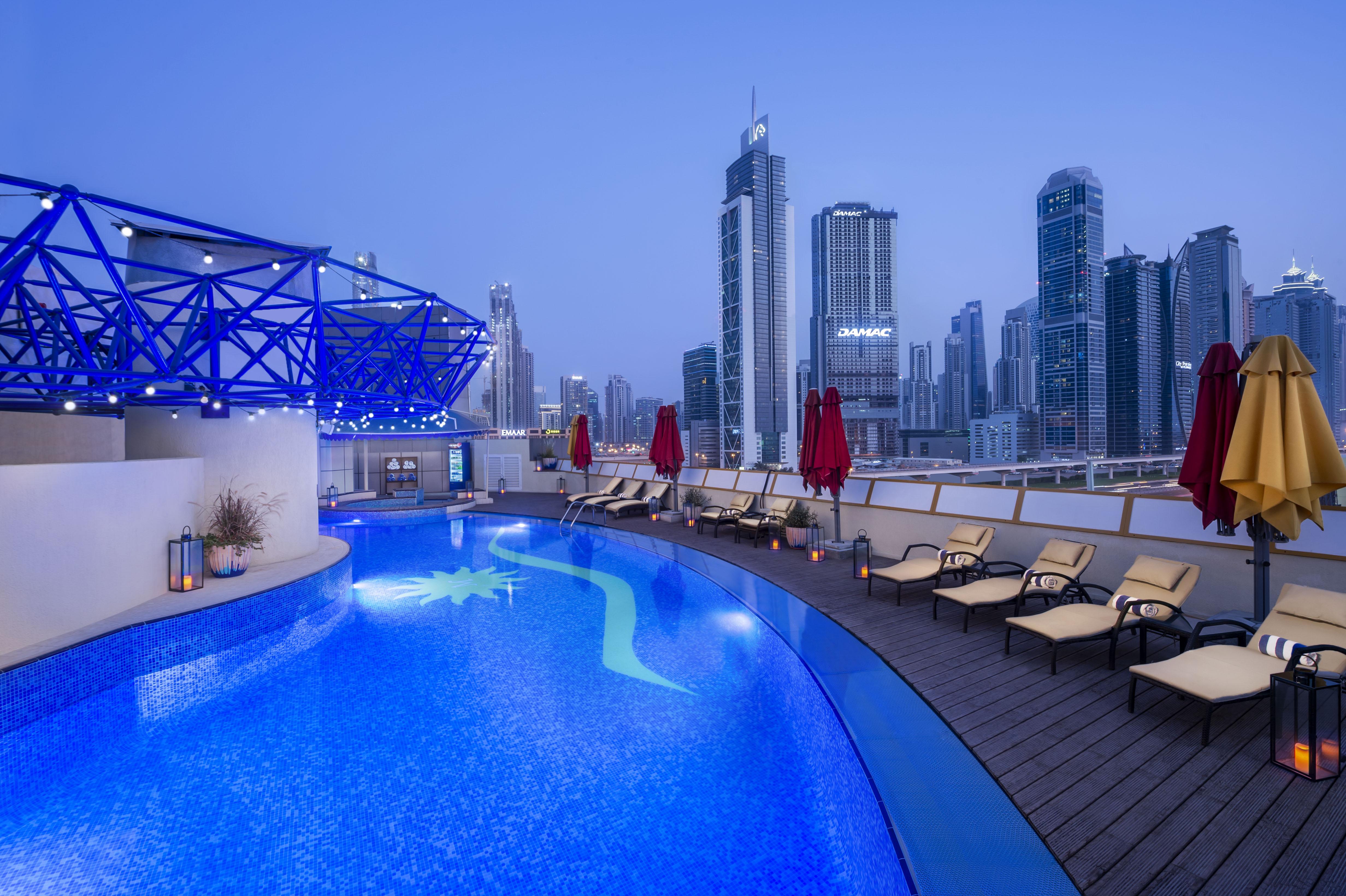 Leva Hotel Mazaya Centre Dubaj Exteriér fotografie