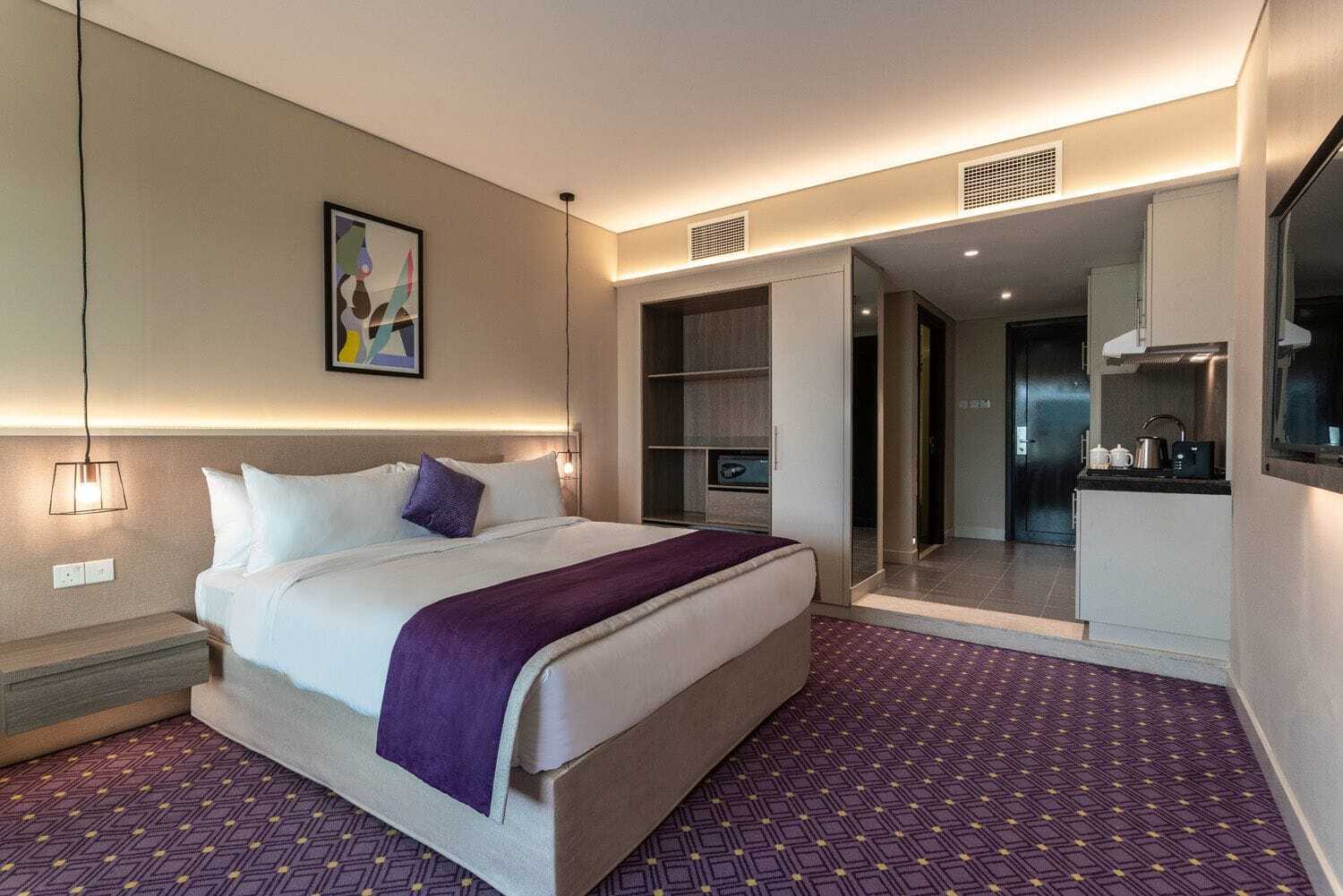 Leva Hotel Mazaya Centre Dubaj Exteriér fotografie